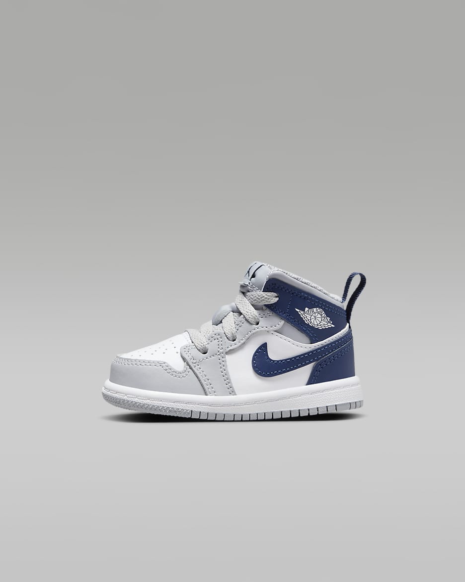 Chaussure Jordan 1 Mid pour Bebe et Petit enfant